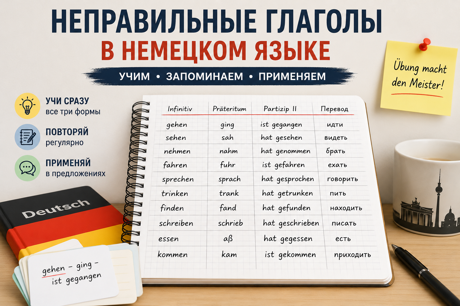 nepravilnie glagolu